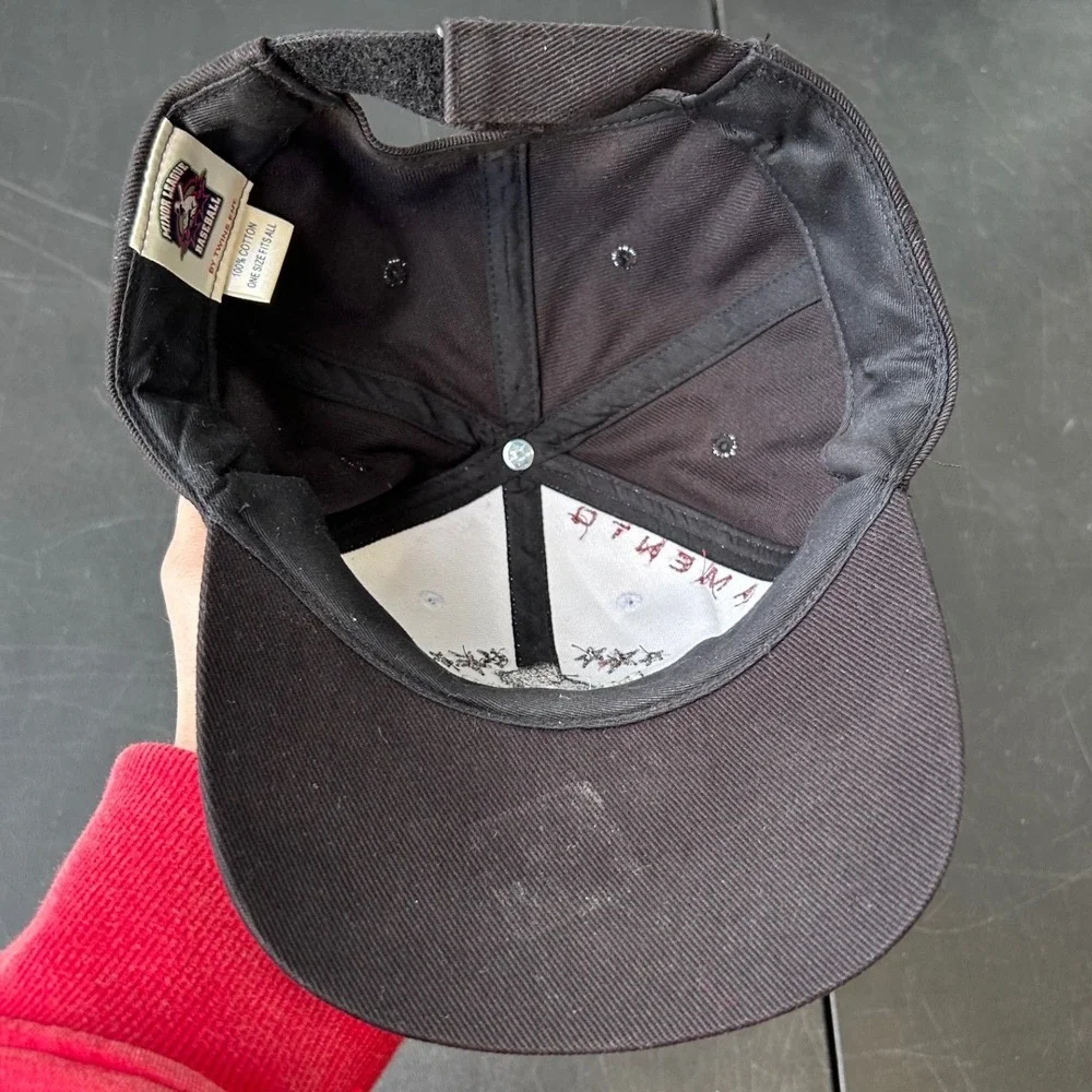 Sacramento Triple A All Star Game 2006 Baseball Cap Hat Black White Red BC Logo